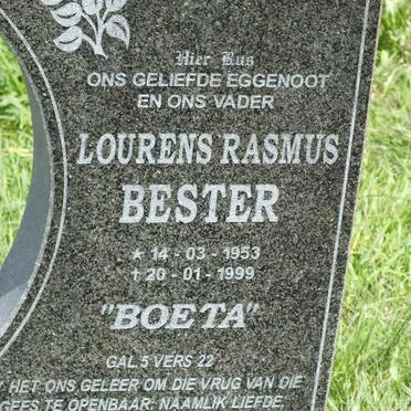 BESTER Lourens Rasmus 1953-1999