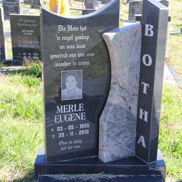 BOTHA Merle Eugene 1945-2010