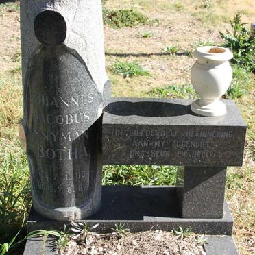 BOTHA Johannes Jacobus Snyman 1960-1987
