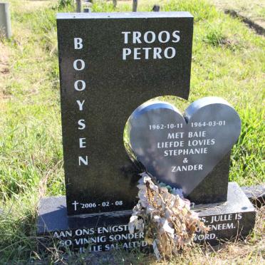 BOOYSEN Troos 1962-2006 :: BOOYSEN Petro 1964-2006