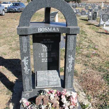 BOSMAN Nkele Leah 1957-2014