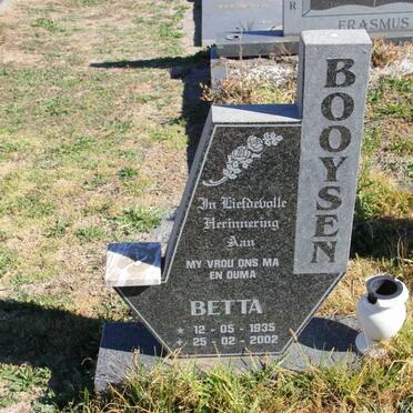 BOOYSEN Betta 1935-2002