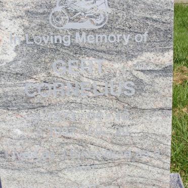 CORNELIUS Gert 1973-1997