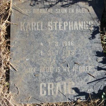 CRAIG Karel Stephanus 1946-1975