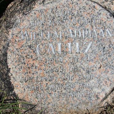 CALITZ Willem Adriaan 1964-1993