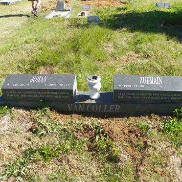 COLLER Johan, van 1955-2005 &amp; Zuemain 1956-