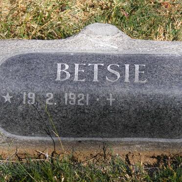 CRONJÉ Boet 1920-1973 &amp; Betsie 1921-