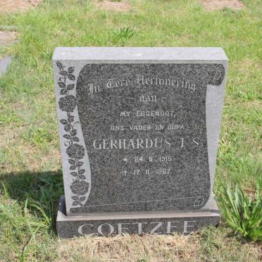 COETZEE Gerhardus J.S. 1915-1987