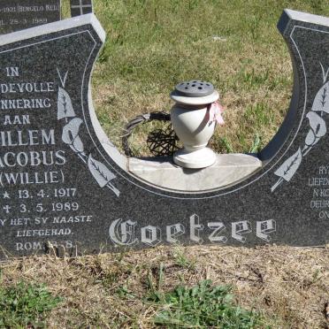 COETZEE Willem Jacobus 1917-1989 &amp; Rykie 1918-2012