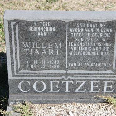 COETZEE Willem Tjaart 1940-1998