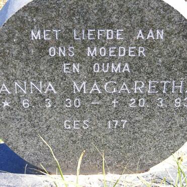 COETZEE Jacobus Johannes 1925-1987 &amp; Anna Magaretha 1930-1993