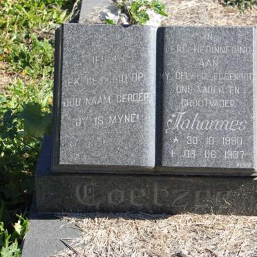 COETZEE Johannes 1930-1987