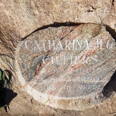 CILLIERS Catharina M.G. 1947-1990