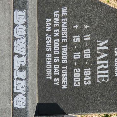 DOWLING Marie 1943-2003