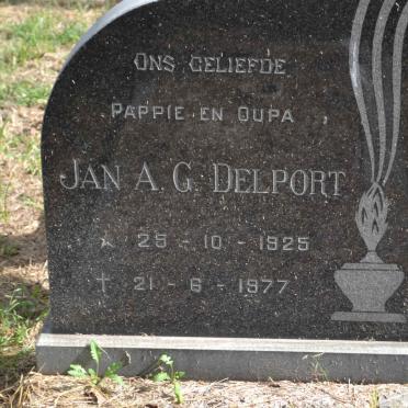 DELPORT Jan A.G. 1925-1977