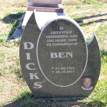DICKS Ben 1941-2011