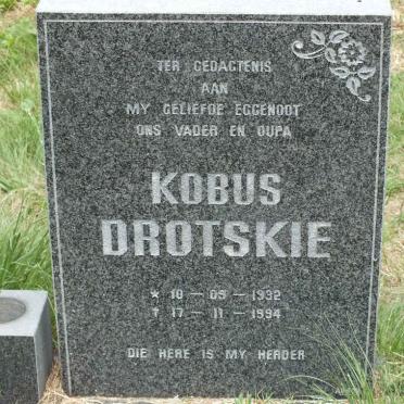 DROTSKIE Kobus 1932-1994
