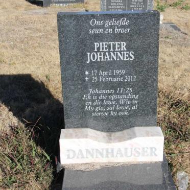 DANNHAUSER Pieter Johannes 1959-2012