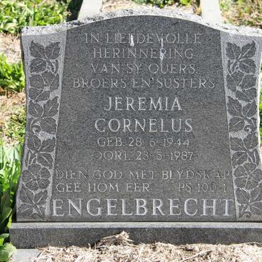 ENGELBRECHT Jeremia Cornelus 1944-1987