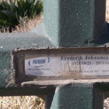 ELLIS Frederik Johannes B. 1928-2015