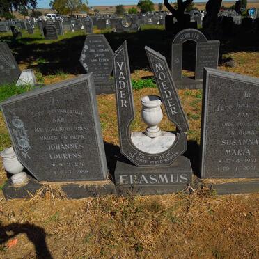 ERASMUS Johannes Lourens 1910-1989 &amp; Susanna Maria 1910-2001