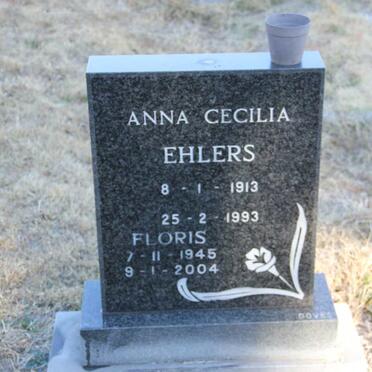 EHLERS Anna Cecilia 1913-1993 :: EHLERS Floris 1945-2004