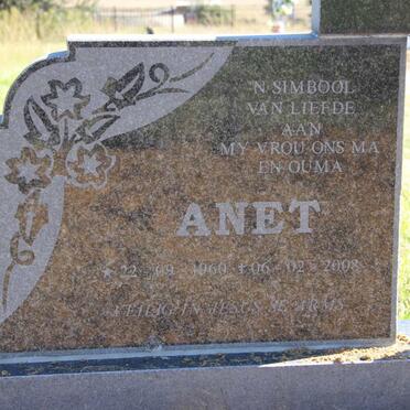 ELS Ben 1950-2008 &amp; Anet 1960-2008