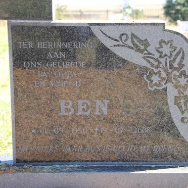 ELS Ben 1950-2008 &amp; Anet 1960-2008