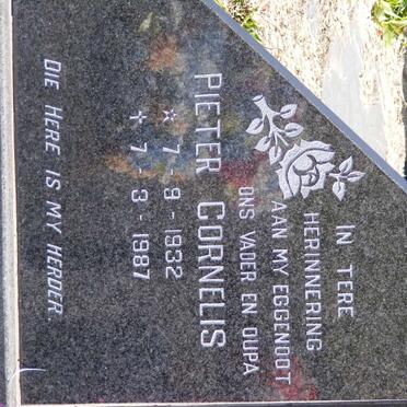 ERASMUS Pieter Cornelis 1932-1987 &amp; Martha Albertha JANSE VAN VUREN 1932-2008 