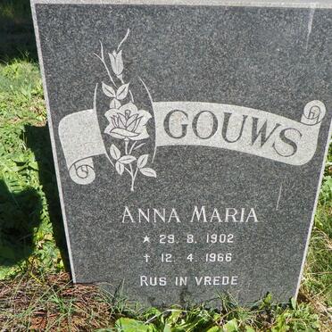 GOUWS Anna Maria 1902-1966