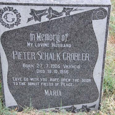 GROBLER Pieter Schalk 1905-1956