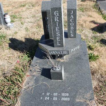 GRIESEL Piet Jacobus 1936-2003