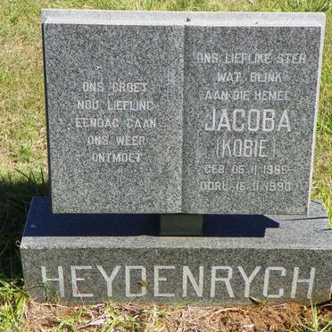 HEYDENRYCH Jacoba 1955-1990