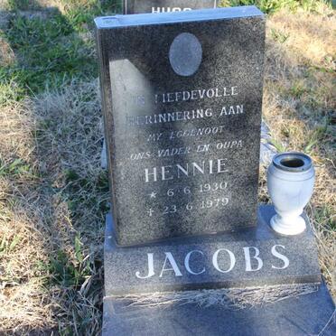 JACOBS Hennie 1930-1979