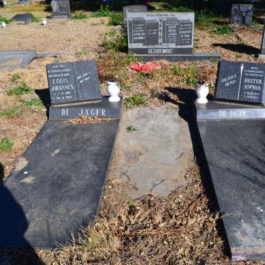 JAGER Louis Johannes, de 1912-1975 &amp; Hester Sophia 1918-2013