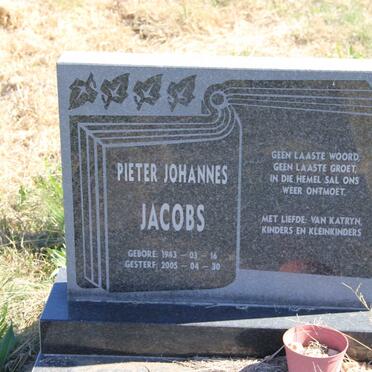 JACOBS Pieter Johannes 1943-2005