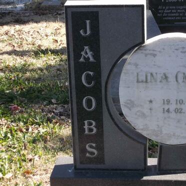 JACOBS Lina M.C. 1924-2008
