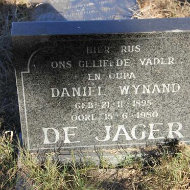 JAGER Daniel Wynand, de 1895-1980