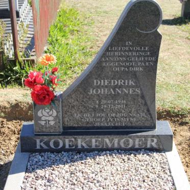 KOEKEMOER Diedrik Johannes 1946-2011