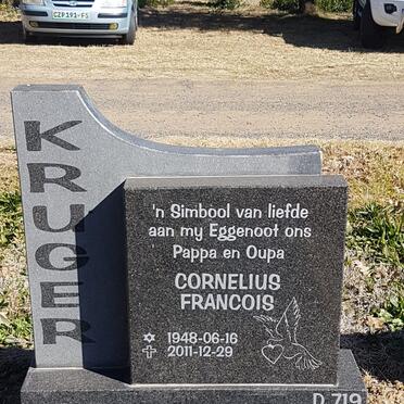 KRUGER Cornelius Francois 1948-2011