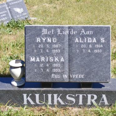 KUIKSTRA Alida S. 1964-1993 :: KUIKSTRA Ryno 1987-1993 :: KUIKSTRA Mariska 1989-1993