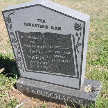 LABUSCHAGNE Jan Harm 1942-1992