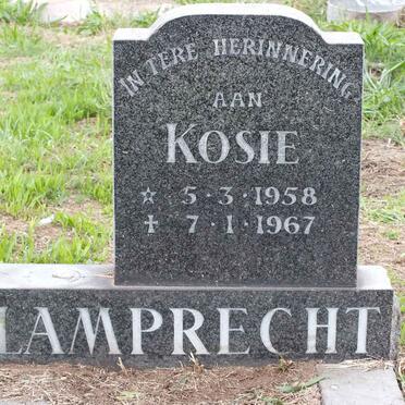 LAMPRECHT Kosie 1958-1967