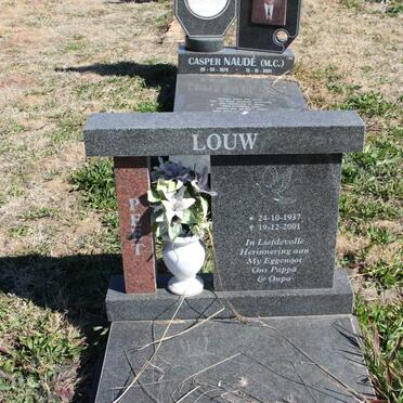 LOUW Peet 1937-2001