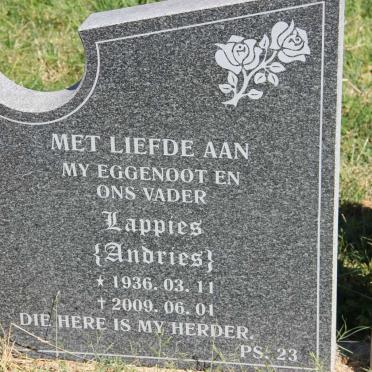LABUSCHAGNE Andries 1936-2009 &amp; Regina 1942