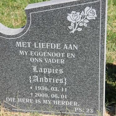 LABUSCHAGNE Andries 1936-2009 &amp; Regina 1942