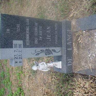 LANGE Jean, de 1986-1986