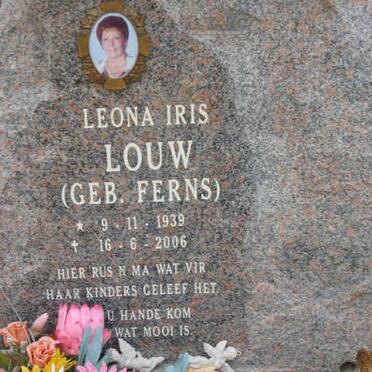 LOUW Leona Iris nee FERNS 1939-2006