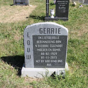 LOUW Gerrie 1929-2015