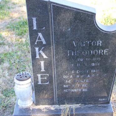 LAKIE Victor Theodore 1919-1994